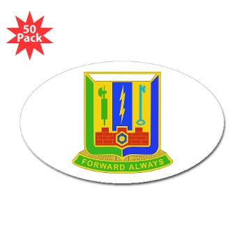 1AD3BCTSTB - M01 - 01 - DUI - 3rd BCT - Special Troops Bn - Sticker (Oval 50 pk)