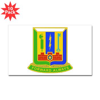 1AD3BCTSTB - M01 - 01 - DUI - 3rd BCT - Special Troops Bn - Sticker (Rectangle 10 pk)