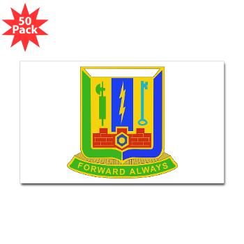 1AD3BCTSTB - M01 - 01 - DUI - 3rd BCT - Special Troops Bn - Sticker (Rectangle 50 pk) - Click Image to Close