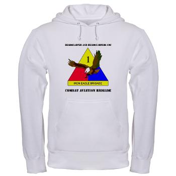 1ADCABHHC - A01 - 03 - DUI - HQ & HQ Coy with Text - Hooded Sweatshirt - Click Image to Close