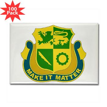 1ADDSTB - M01 - 01 - DUI - Division - Special Troops Battalion - Rectangle Magnet (100 pack)