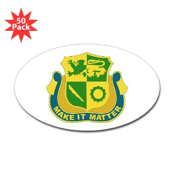 1ADDSTB - M01 - 01 - DUI - Division - Special Troops Battalion - Sticker (Oval 50 pk) - Click Image to Close
