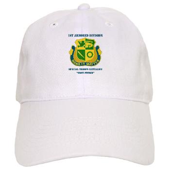 1ADDSTB - A01 - 01 - DUI - Division - Special Troops Battalion with Text - Cap
