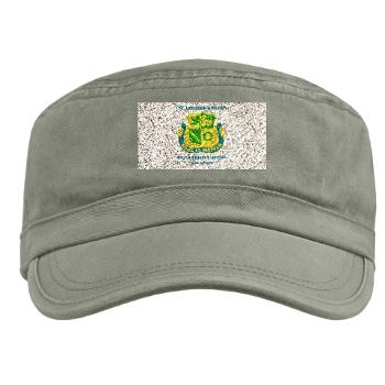 1ADDSTB - A01 - 01 - DUI - Division - Special Troops Battalion with Text - Military Cap