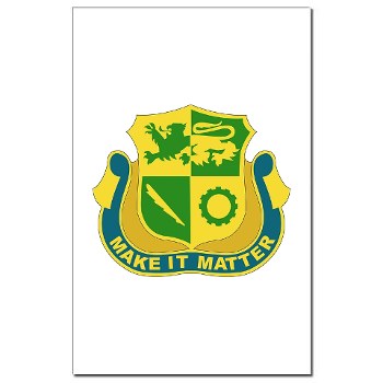 1ADSTBI - M01 - 02 - DUI - Div - Special Troops Bn Mini Poster Print
