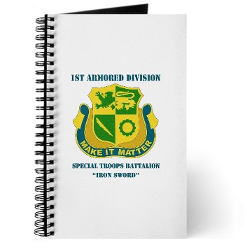 1ADSTBI - M01 - 02 - DUI - Div - Special Troops Bn with Text Journal