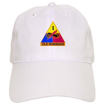1AD - A01 - 01 - SSI - 1st Armored Division Cap