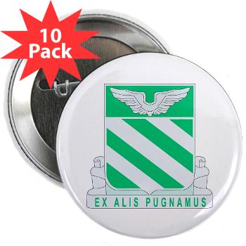 1ARB3AR - M01 - 01 - DUI - 1st Attack/Recon Bn- 3rd Aviation Regiment - 2.25" Button (10 pack) - Click Image to Close
