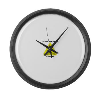 1ATBH - M01 - 03 - DUI - 1st Armor Training Brigade Headquarters with Text - Large Wall Clock