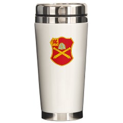 1B10FAR - M01 - 03 - DUI - 1st Bn - 10th Field Artillery Regiment Ceramic Travel Mug