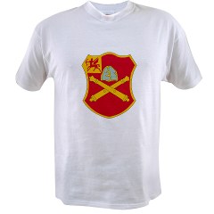 1B10FAR - A01 - 04 - DUI - 1st Bn - 10th Field Artillery Regiment Value T-shirt