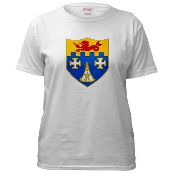 1B12IR - A01 - 04 - DUI - 1st Bn - 12th Infantry Regt - Women's T-Shirt