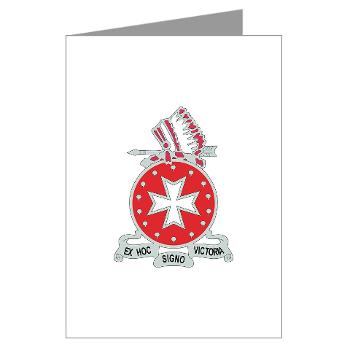 1B14FAR - M01 - 02 - DUI - 1st Bn - 14th FA Regt - Greeting Cards (Pk of 10) - Click Image to Close