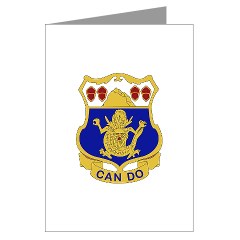 1B15IR - M01 - 02 - DUI - 1st Bn - 15th Infantry Regt - Greeting Cards (Pk of 10) - Click Image to Close