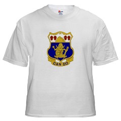 1B15IR - A01 - 04 - DUI - 1st Bn - 15th Infantry Regt - White t-Shirt