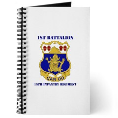 1B15IR - M01 - 02 - DUI - 1st Bn - 15th Infantry Regt with Text - Journal