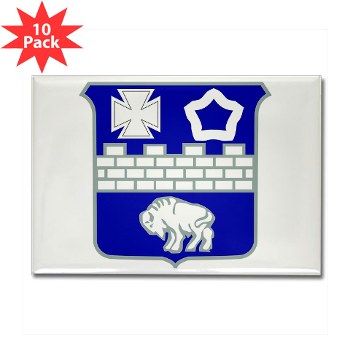 1B17IR - M01 - 01 - DUI - 1st Bn - 17th Infantry Regt - Rectangle Magnet (10 pack) - Click Image to Close