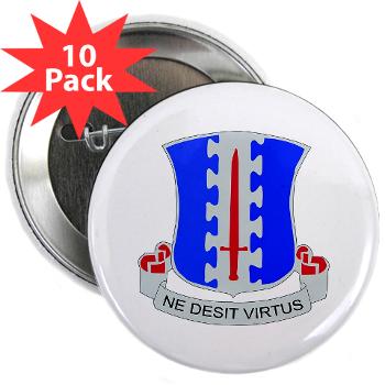 1B187IR - M01 - 01 - DUI - 1st Bn - 187th Infantry Regiment 2.25" Button (10 pack) - Click Image to Close