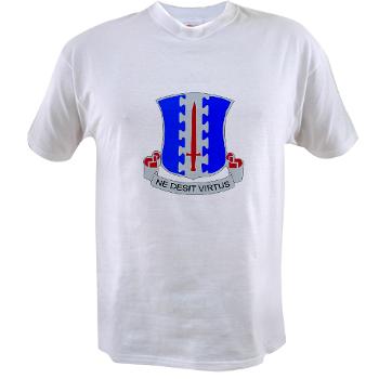1B187IR - A01 - 04 - DUI - 1st Bn - 187th Infantry Regiment Value T-Shirt