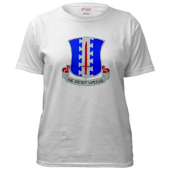 1B187IR - A01 - 04 - DUI - 1st Bn - 187th Infantry Regiment Women's T-Shirt
