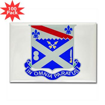 1B18IR - M01 - 01 - DUI - 1st Bn - 18th Infantry Regt - Rectangle Magnet (100 pack) - Click Image to Close