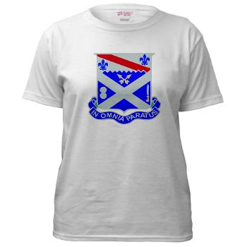 1B18IR - A01 - 04 - DUI - 1st Bn - 18th Infantry Regt - Women's T-Shirt