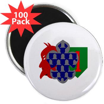 1B1ID - M01 - 01 - 1st Brigade, 1st Infantry Division - 2.25" Magnet (100 pack) - Click Image to Close