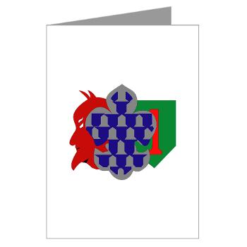1B1ID - M01 - 02 - 1st Brigade, 1st Infantry Division - Greeting Cards (Pk of 10) - Click Image to Close