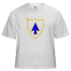 1B26IR - A01 - 04 - DUI - 1st Bn - 26th Infantry Regt - White T-Shirt