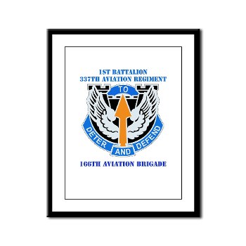 1B291AR - M01 - 02 - DUI - 1st Battalion - 291st Aviation Regiment with Text Framed Panel Print - Click Image to Close