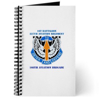 1B291AR - M01 - 02 - DUI - 1st Battalion - 291st Aviation Regiment with Text Journal