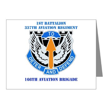 1B291AR - M01 - 02 - DUI - 1st Battalion - 291st Aviation Regiment with Text Note Cards (Pk of 20) - Click Image to Close