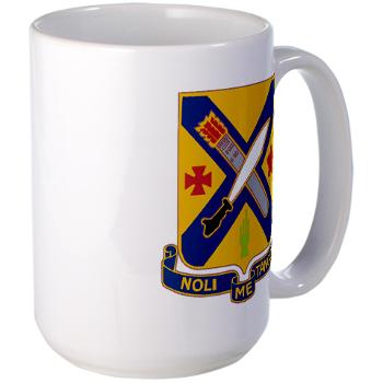 1B2I - M01 - 03 - DUI - 1st Battalion, 2nd Infantry - Large Mug