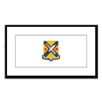 1B2I - M01 - 02 - DUI - 1st Battalion, 2nd Infantry - Small Framed Print