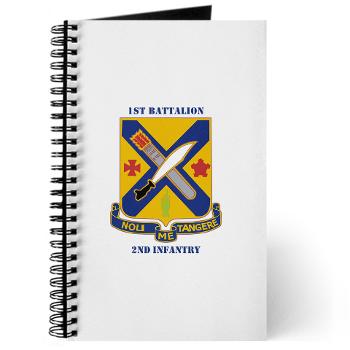 1B2I - M01 - 02 - DUI - 1st Battalion, 2nd Infantry with Text - Journal