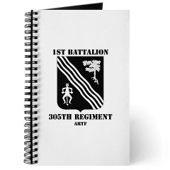 1B305FAR - M01 - 02 - 1st Battalion, 305th Field Artillery Regiment with Text - Journal