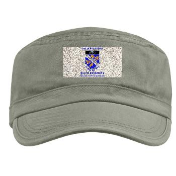1B307R - A01 - 01 - DUI - 1st Battalion 307th Regiment with text - Military Cap - Click Image to Close