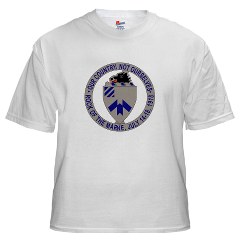 1B30IR - A01 - 04 - DUI - 1st Bn - 30th Infantry Regiment - White T-Shirt