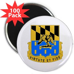 1B313R - M01 - 01 - DUI - 1st Bn - 313th Regt 2.25" Magnet (100 pack) - Click Image to Close