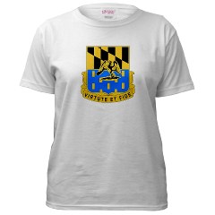 1B313R - A01 - 04 - DUI - 1st Bn - 313th Regt Women's T-Shirt