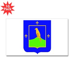 1B314ITS - M01 - 01 - DUI - 1st Battalion - 314th Infantry (TS) Sticker (Rectangle 10 pk) - Click Image to Close