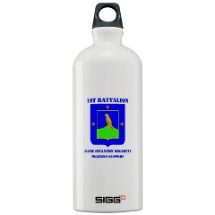 1B314ITS - M01 - 03 - DUI - 1st Battalion - 314th Infantry (TS) with Text Sigg Water Bottle 1.0L - Click Image to Close