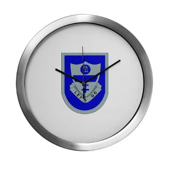 1B325AIR - M01 - 03 - DUI - 1st Bn - 325th Airborne Infantry Regt - Modern Wall Clock - Click Image to Close