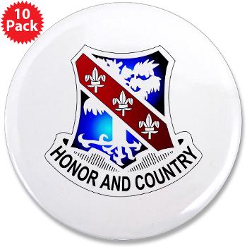 1B327IR - M01 - 01 - DUI - 1st Bn - 327th Infantry Regt - 3.5" Button (10 pack) - Click Image to Close