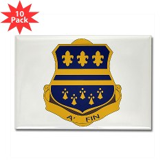 1B335I - M01 - 01 - DUI - 1st Battalion - 335th Infantry Rectangle Magnet (10 pack) - Click Image to Close