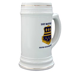 1B335I - M01 - 03 - DUI - 1st Battalion - 335th Infantry with Text Stein - Click Image to Close