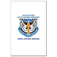 1B337AR - M01 - 02 - DUI - 1st Bn - 337th Aviation Regiment with Text Mini Poster Print - Click Image to Close
