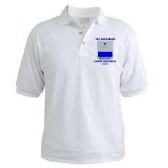 1B338RTS - A01 - 04 - DUI - 1st Bn - 338th Regt(CS/CSS) with Text Golf Shirt