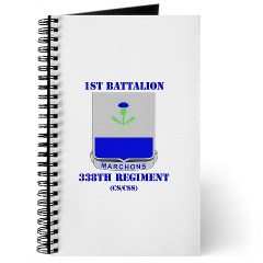 1B338RTS - M01 - 02 - DUI - 1st Bn - 338th Regt(CS/CSS) with Text Journal - Click Image to Close