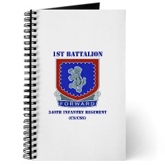 1B340IRTS - M01 - 02 - DUI - 1st Bn - 340th Regt(CS/CSS) with Text Journal - Click Image to Close
